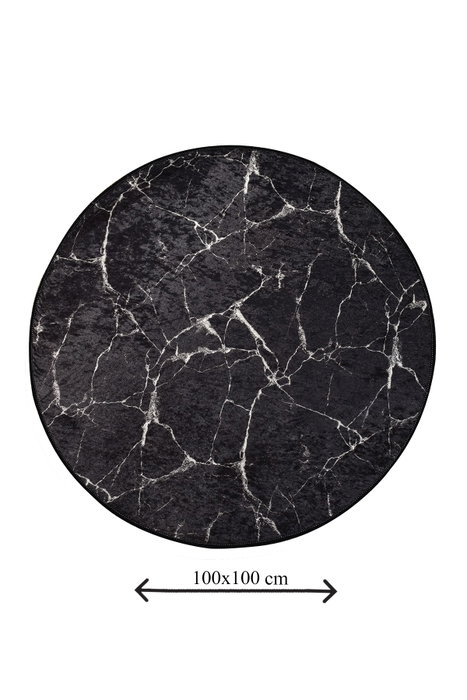 Mijölnir Alfombrilla de baño Marble Djt Multicolor de 100 cm